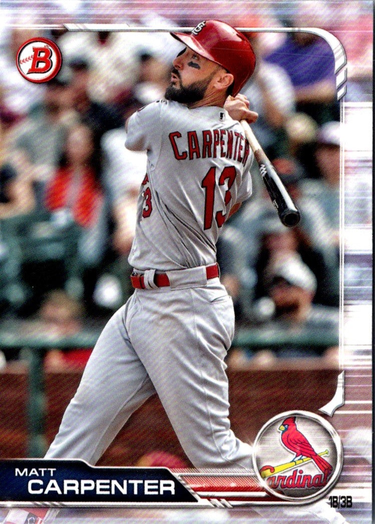 2019 Bowman Matt Carpenter