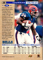 1996 Pro Line Thurman Thomas #25