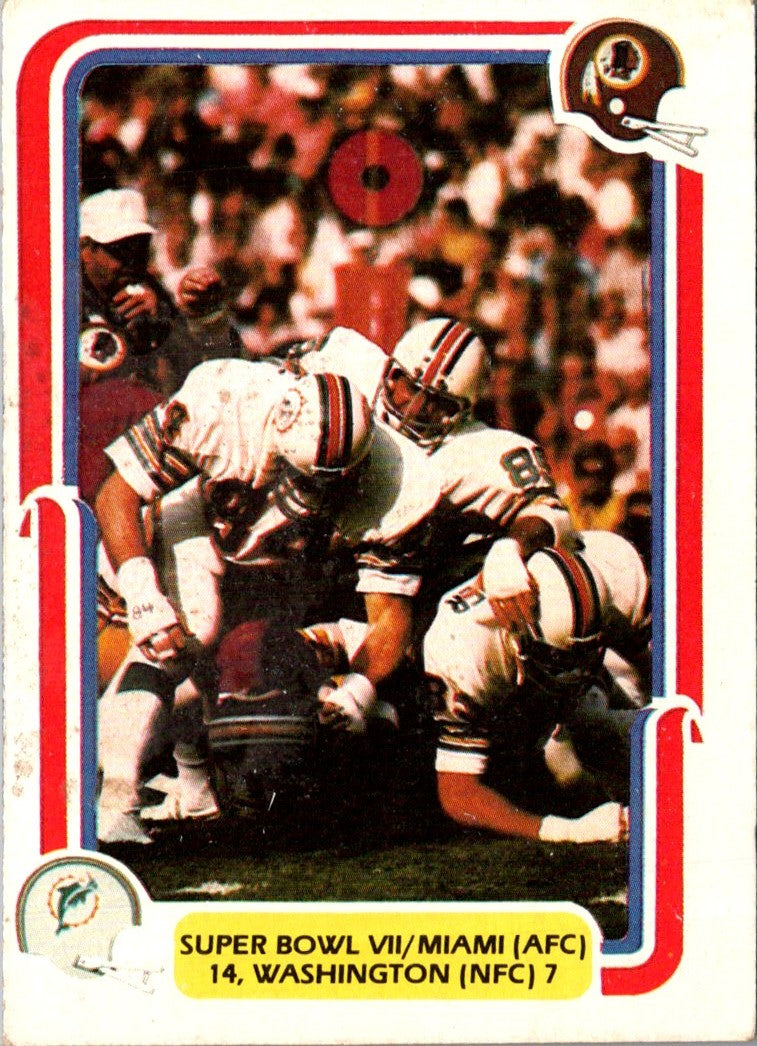 1980 Fleer Team Action Super Bowl V