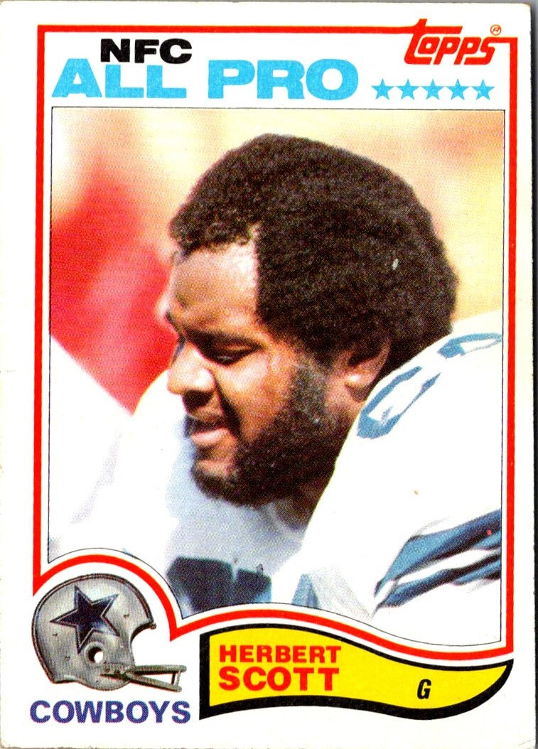 1982 Topps Herb Scott