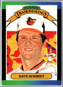 1989 Donruss Diamond  Kings Dave Schmidt