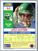1990 Score Kyle Clifton