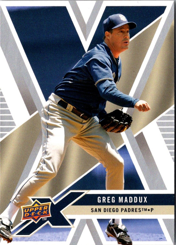 2008 Upper Deck X Greg Maddux #83