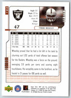 2000 Upper Deck Tyrone Wheatley #122