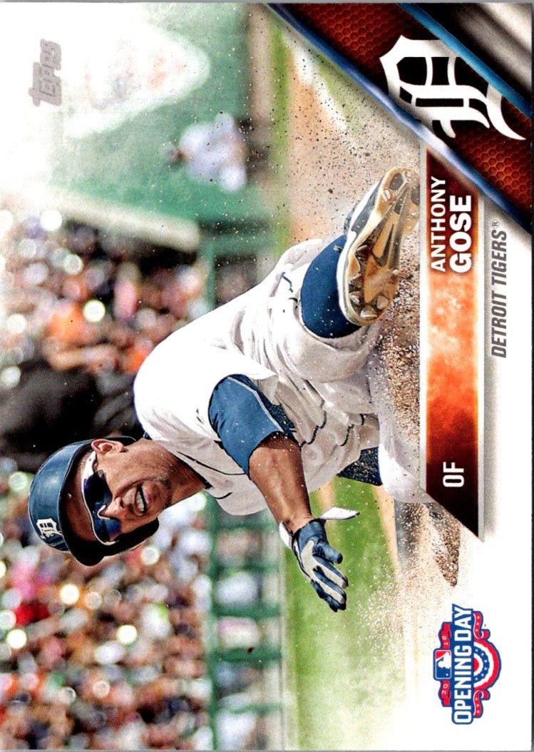 2016 Topps Opening Day Anthony Gose