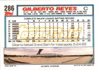1992 Topps Gold Winners Gilberto Reyes #286