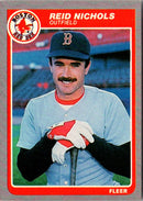 1985 Fleer Reid Nichols