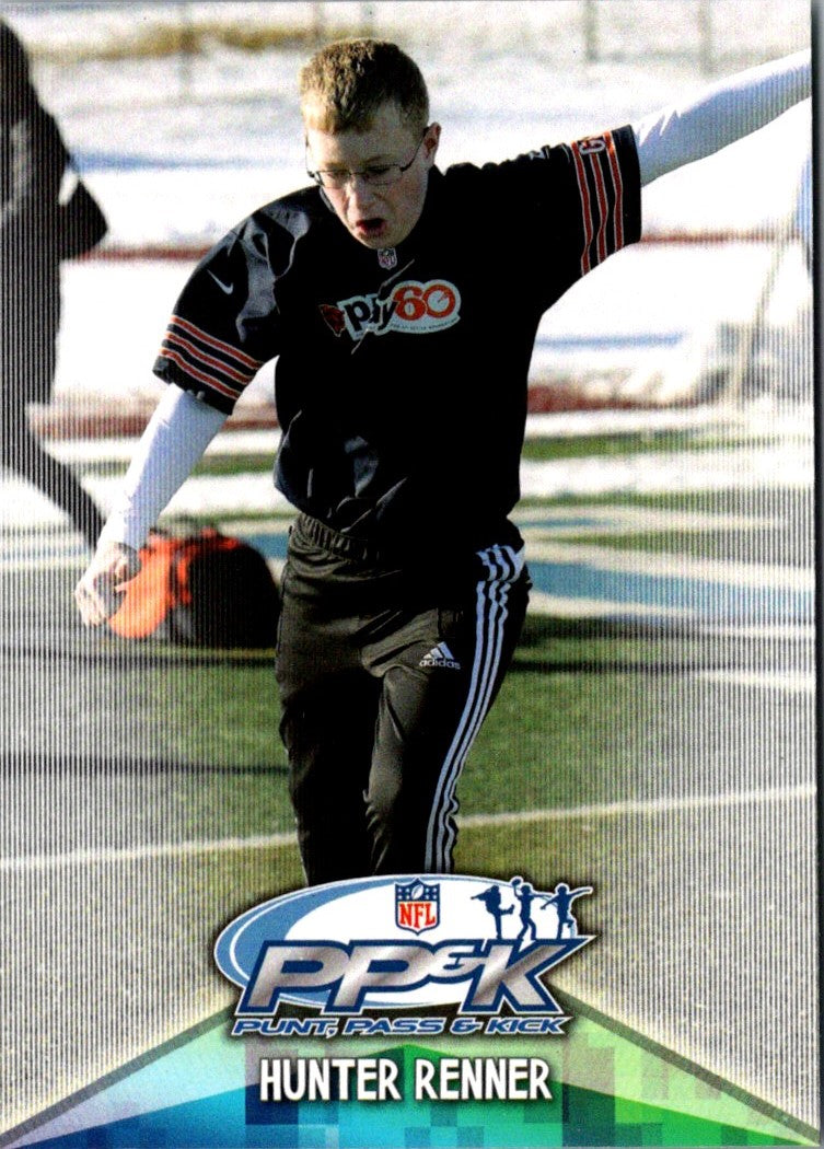 2014 Topps Punt Pass and Kick Champions Hunter Renner