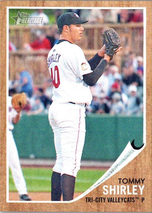 2011 Topps Heritage Minor League Tommy Shirley #69