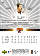 2003 Upper Deck Game Face Brian Giles