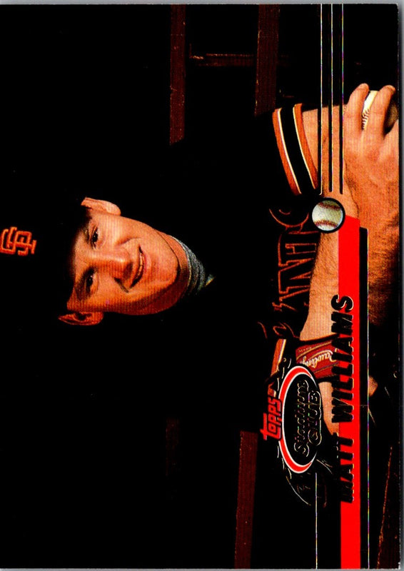 1993 Stadium Club Matt Williams #287