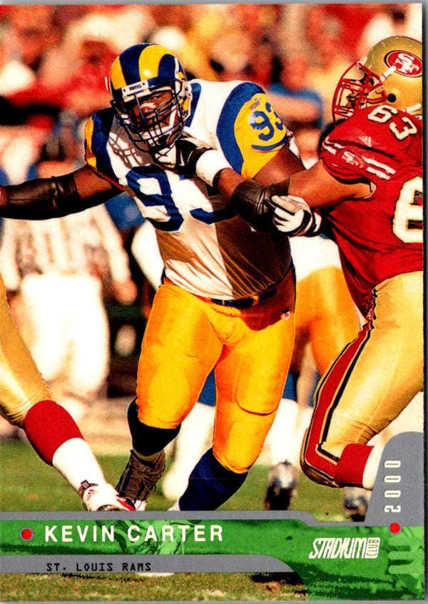 2000 Stadium Club Kevin Carter #51