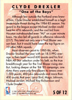 1993 Fleer Clyde Drexler Career Highlights Clyde Drexler #5