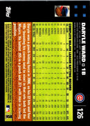 2007 Topps Daryle Ward