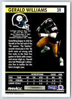 1991 Pinnacle Gerald Williams #39