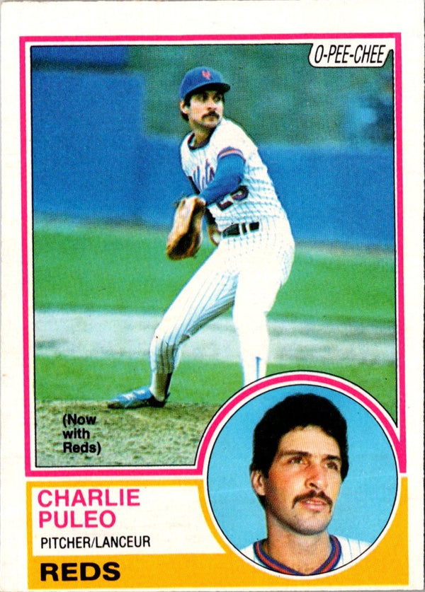 1983 O-Pee-Chee Charlie Puleo #358