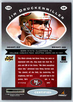 1997 Pinnacle Certified NFL Jim Druckenmiller #122