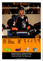 1994 Classic Pro Prospects Matt Robbins #230