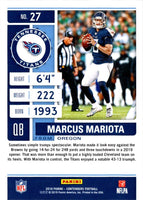 2019 Panini Marcus Mariota #27