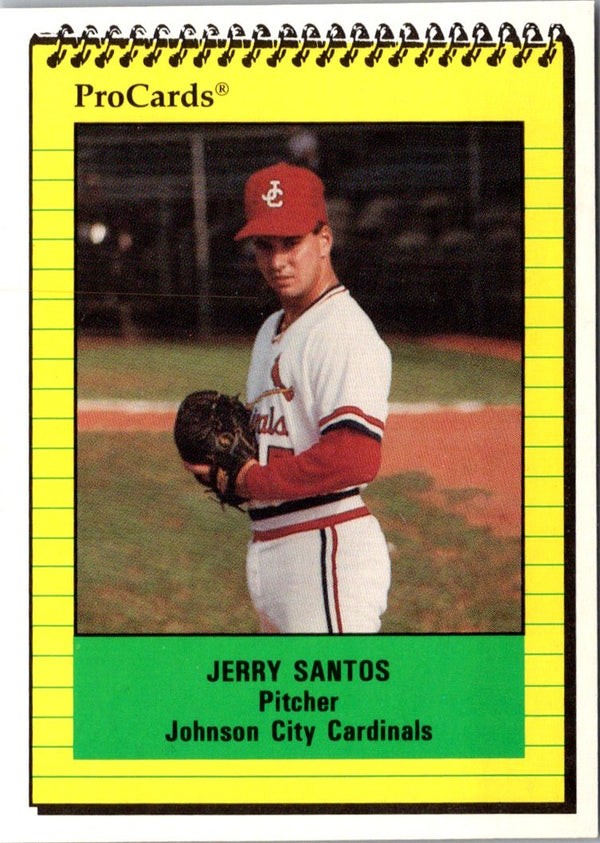1991 ProCards Jerry Santos #3977