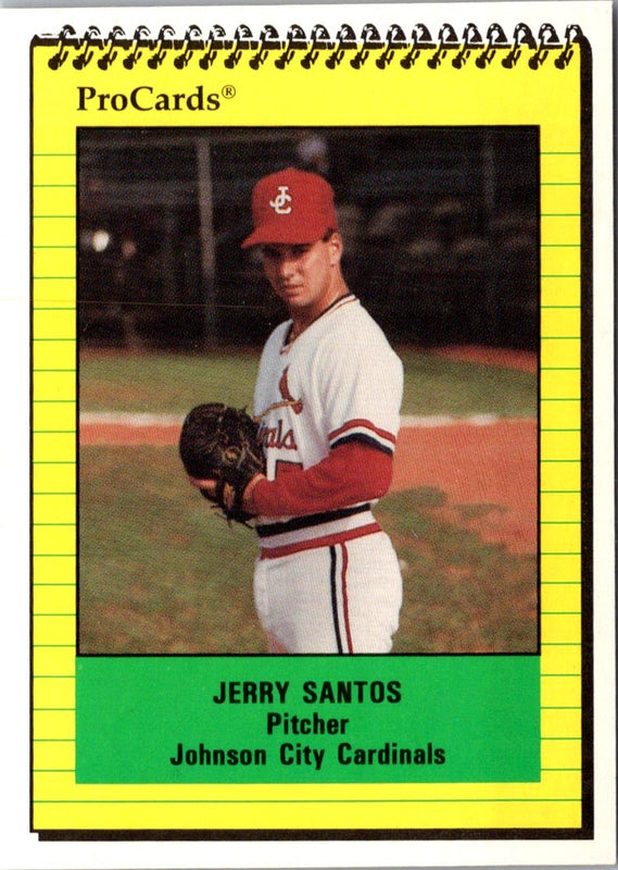 1991 ProCards Jerry Santos #3977