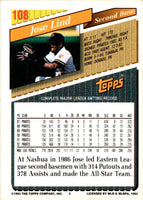 1993 Topps Jose Lind #108