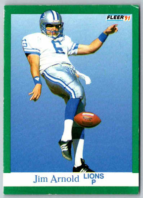 1991 Fleer Ultra Jim Arnold #239