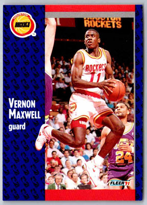 1992 Fleer Vernon Maxwell #76