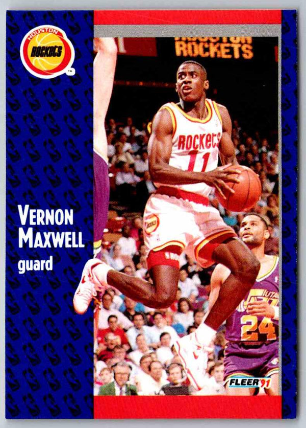 1992 Fleer Vernon Maxwell #76