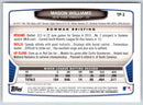 2013 Bowman Mason Williams