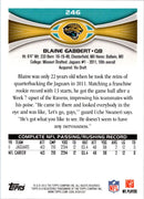 2012 Topps Blaine Gabbert