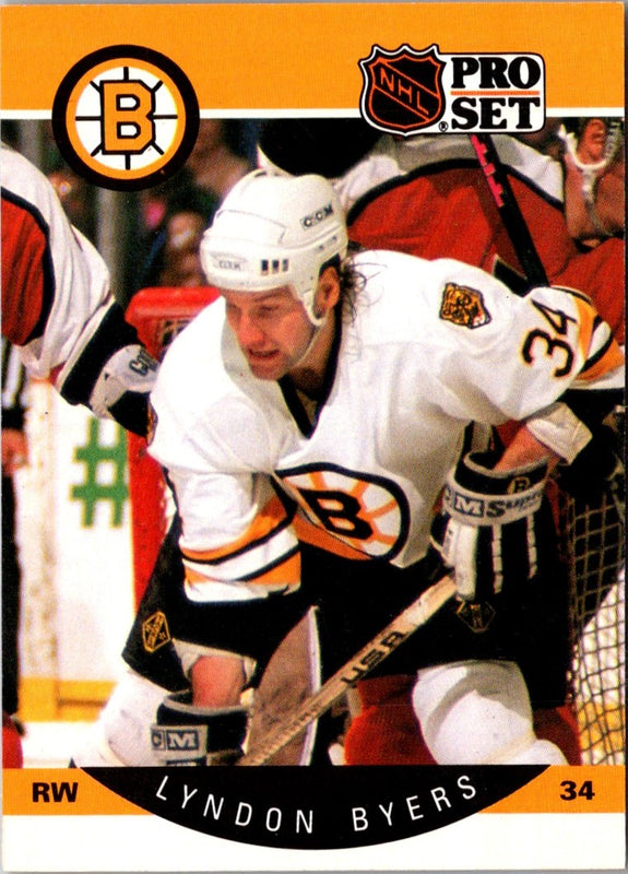 1990 Pro Set Lyndon Byers #3 Rookie