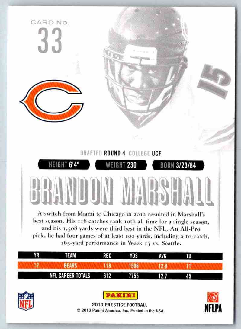 2014 Prestige Brandon Marshall