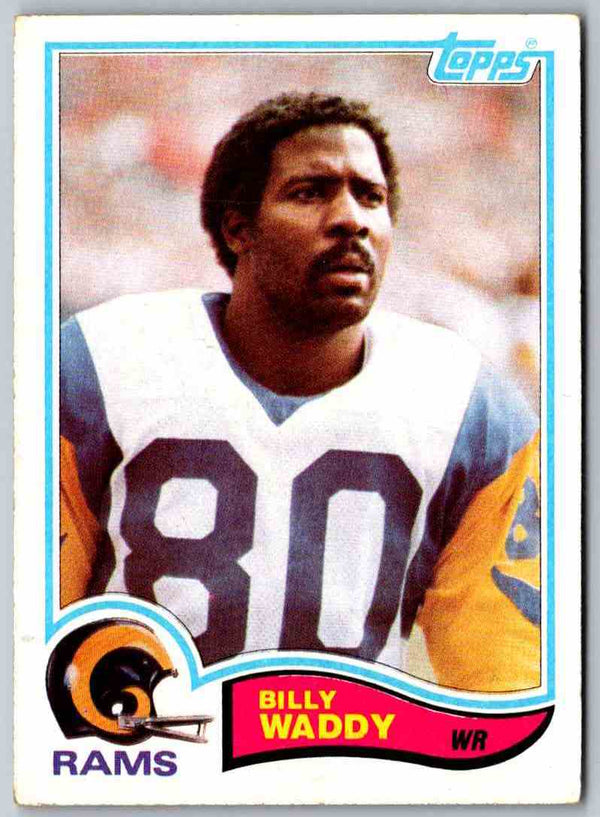 1982 Topps Billy Waddy #387