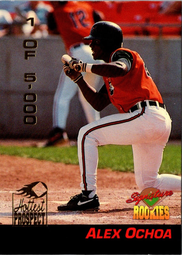 1994 Signature Rookies Hottest Prospects Alex Ochoa #S9 /45000