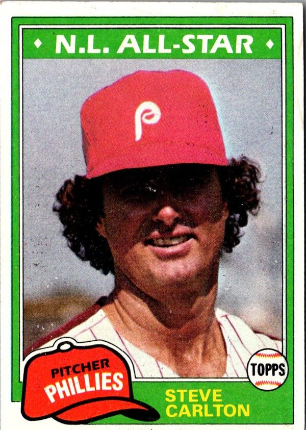 1981 Topps Steve Carlton #630