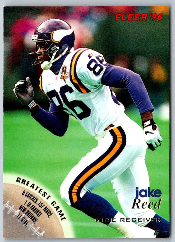 1996 Fleer Jake Reed #79