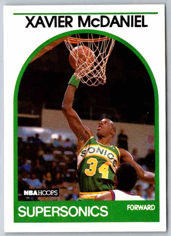1989 NBA Hoops Xavier McDaniel #70