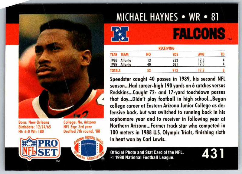 1990 Proset Michael Haynes