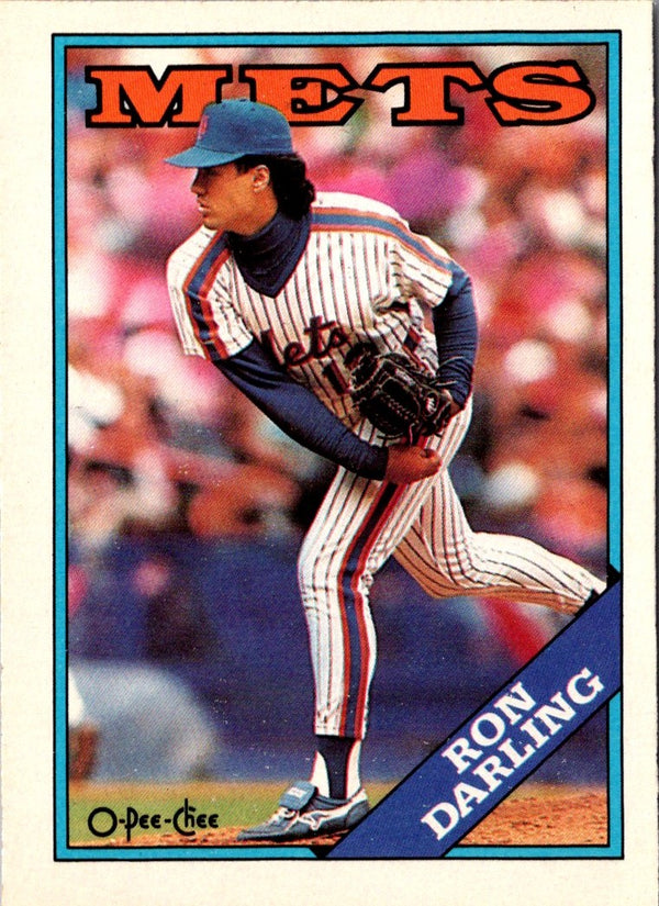 1988 O-Pee-Chee Ron Darling #38