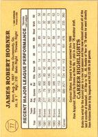 1985 Donruss Bob Horner #77