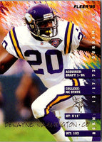 1995 Fleer Dewayne Washington #244