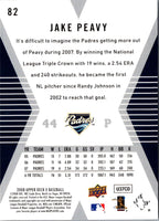2008 Upper Deck X Jake Peavy #82