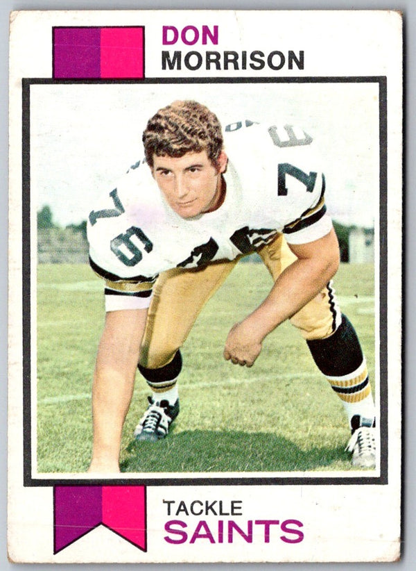 1973 Topps Don Morrison #247 Rookie