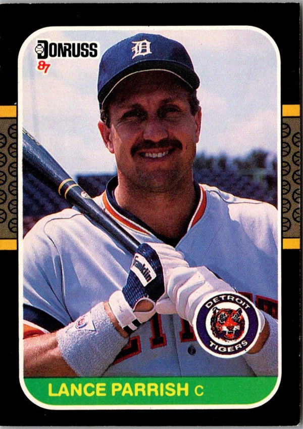 1987 Donruss Lance Parrish #91