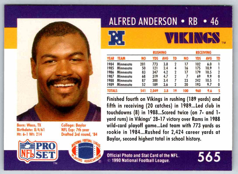 1990 Proset A Anderson