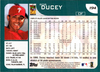 2001 Topps Rob Ducey #194