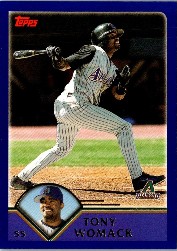 2003 Topps Tony Womack