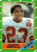 1986 Topps Jeremiah Castille