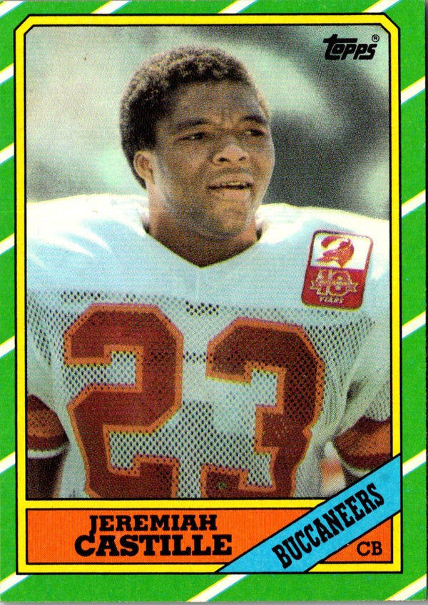 1986 Topps Jeremiah Castille #382 Rookie NM+